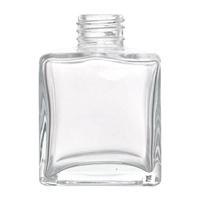 Bouteille de diffuseur de roseau en relief clair 100ml 200ml Bouteille de diffuseur d'arôme vide