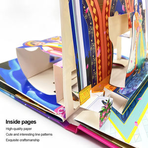 Libros de <span class=keywords><strong>Cuentos</strong></span> Educativos Personalizados <span class=keywords><strong>para</strong></span> Niños, Libros de Cartón con Diseño 3D, Libros de <span class=keywords><strong>Cuentos</strong></span> <span class=keywords><strong>para</strong></span> Dormir, Juguetes Impresos e Interesantes - Product Image 6