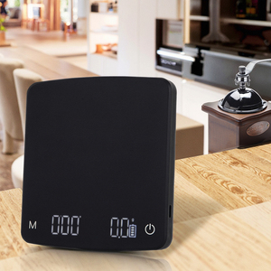मिनी पोर्टेबल पेशेवर कॉफी स्केल ऑटो परिकशन बैरिस्ता रसोई पैमाने थोक कोरा इलेक्ट्रिक 0.1 जी - Product Image 2