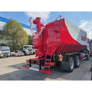 Camión de Transporte de Alimento para Pollos Marca SHACMAN, Nuevo, 4X2 6X4 8x4, Diésel, Camión Cisterna para Granos a Granel - Product Image 5