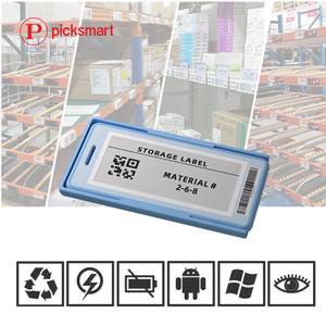 Étiquette de prix électronique numérique ultra-mince sans batterie PICKSMART NFC ESL 2.9, affichage numérique Epaper, étiquette de prix de <span class=keywords><strong>magasin</strong></span> - Product Image 1