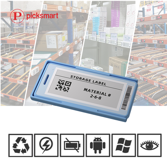 PICKSMART NFC ESL 2.9 Batteryless Ultra-thin Digital Epaper Display Price Tag Store Electronic Price Tag