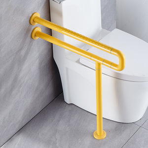 Barras de apoyo para inodoro You Liang 8801-2-3 de acero inoxidable antideslizantes para personas mayores y discapacitadas, soporte de seguridad para baño - Product Image 2
