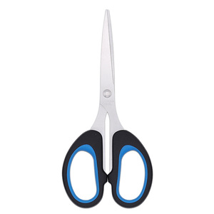 Factory Wholesale Stainless Steel <b>Paper</b> Scissors 4.5 Inch Straight Blade Office Household Use - Product Image 4