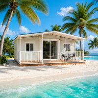 Maison conteneur pliable Jiezhu à double aile extensible, épaissie et respirante, avec chambre et salle de bain pour usage en dortoir