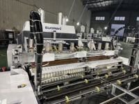 Guoran Machine automatique de fabrication de sacs en plastique Machine de fabrication de sacs à provisions double ligne Machine de fabrication de sacs à ordures