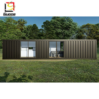 Kits de maison détachable préfabriqués à construire d'expédition à faible coût maison en conteneur vivant ignifuge étanche