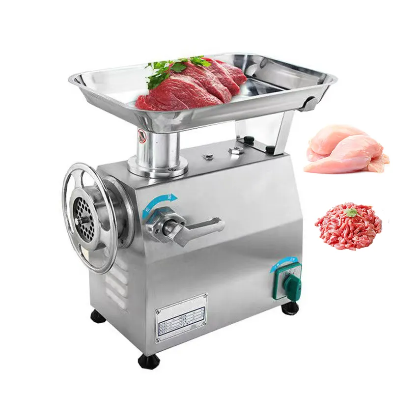 工場供給安全複数カッターヘッド電気キッチンデスクトップ野菜ミンサーマシンソーセージ用肉挽き機