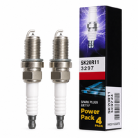 Nouvelle bougie d'allumage iridium SK20R11 3297 90090-91180 90919-01210 90919-01237 de remplacement pour moteur automobile – Garantie 1 an