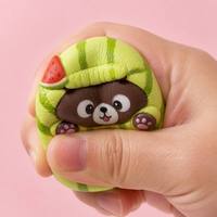 Groothandel Cartoon Dieren Fruit Squishy Slow Rebound PU Schuim Stress Verlichtend Fidget Toy voor Kinderen Volwassenen Novelty Gift OEM Bulk