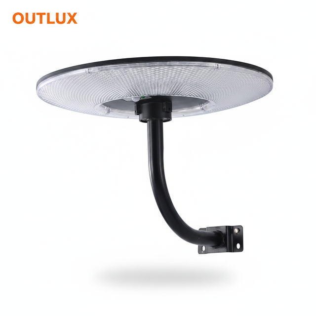 Wholesale ABS Shell Outdoor Waterproof IP65 Plaza Garden Area All-in-One UFO LED Solar Street Light 100W 300W Variants