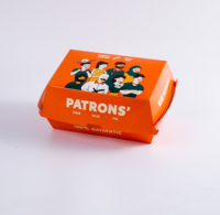 Carton ondulé papier personnalisé conteneur alimentaire beignet biscuit pâtisserie Dessert boîte pour boulangerie