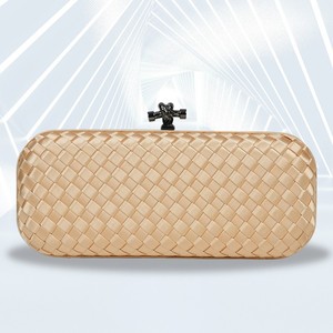 Bolso de noche cruzado para mujer, monedero de <span class=keywords><strong>fiesta</strong></span> de tela con forro de algodón, patrón de estrella y moneda para bodas y fiestas - Product Image 1