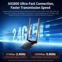 Adaptateur WiFi 6 USB COMFAST CF-945FP AX1800 double bande double antenne USB 3.0 pour ordinateur portable de bureau