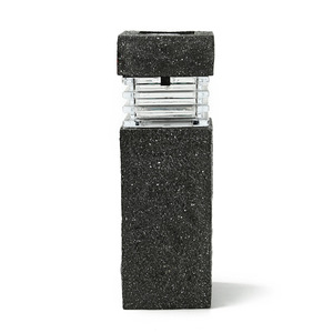 Solar Garden <b>Light</b> Outdoor <b>LED</b> Stone Pillar Lamp Water Resistant Portable Solar Powered Patio Yard Decoration - Product Image 5