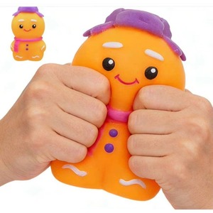 Nuevo 2026 Schylling NeeDoh Hombre de Jengibre Mini TPR Squishy Suave de Peluche Divertido Juguete Antiestrés Coleccionable Regalo Caja de Color - Product Image 5