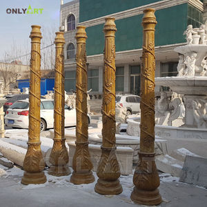 Columnas Decorativas para Casa al Aire Libre, Columnas de Mármol Blanco, Precios, <span class=keywords><strong>Columna</strong></span> <span class=keywords><strong>Romana</strong></span> - Product Image 3
