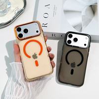 Coque de téléphone portable antichoc de luxe en PC avec diamants, design brillant pour objectif, compatible iPhone 18 17 Pro Max 16 Plus