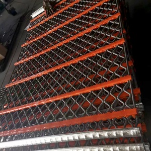 Thép chống tắc nghẽn tự làm sạch lưới màn hình crimped dệt dây thép lưới cho khai thác mỏ rung màn hình trống - Product Image 3