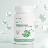 Capsules NAD+ Formule de vitalité cellulaire Énergie et soutien à l'âge sain Complément alimentaire 60 unités