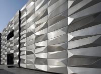 Panneau en aluminium 3D sur mesure pour hôtels et aéroports de luxe |   Classe A Ignifuge |   Garantie de revêtement PVDF de 20 ans