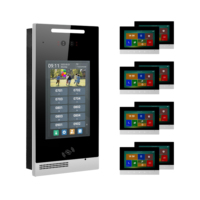 Sistema de Videoportero Inteligente JinD con Pantalla Táctil IP, Compatible con Tuya, para Edificios de Múltiples Apartamentos