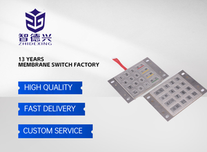 Tùy chỉnh Led Pet mạch phim Bàn phím vật liệu kim loại bền chuyển đổi bàn phím nhà máy - Product Image 2