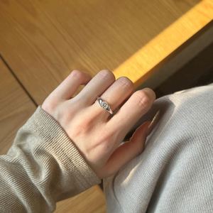 Dylam Dainty Jewelry Rhodium Plated Glossy Surface 925 Sterling <b>Silver</b> <b>Solitaire</b> 5A Cubic Zirconia Stone Daily Wear <b>Rings</b> - Product Image 3