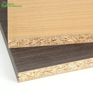 Mobilier de cuisine moderne et écologique en peuplier Portes d'armoires Garantie 1 an Panneaux de fibres à densité moyenne Panneaux de placage pour le salon - Product Image 1