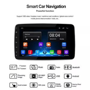 Système de navigation GPS tactile stéréo audio pour voiture, <span class=keywords><strong>autoradio</strong></span> Android, lecteur DVD, système de navigation GPS Android pour voiture - Product Image 2