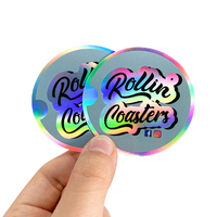 Autocollants circulaires personnalisés pour le logo de l'entreprise Étiquettes autocollantes personnalisées Autocollants découpés à l'emporte-pièce Impression d'étiquettes