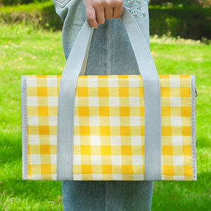 Sac de pique-nique isotherme étanche pliable avec poignées doubles pivotantes Panier de rangement pour pique-nique de camping - Product Image 3