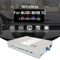 Adaptateur CarPlay sans fil, mise à niveau de l'interface automobile, décodeur multimédia pour AUDI A4 B8 A5 A6 A7 Q5 MMI 3G, Android Auto sans fil