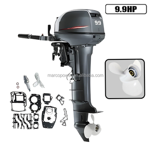 Nouveau Moteur Hors-Bord 15 CV à Essence Compatible Yamaha 2 Temps Démarrage Électrique Télécommandé pour Bateau Pneumatique, <span class=keywords><strong>Voilier</strong></span>, Bateau à Pontons - Vente Flash - Product Image 3