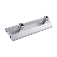 Connecteur de raccordement pour rail PV en aluminium, pour joint de profil de montage solaire et utilisation en installation