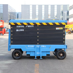 8m 12m 14m 16m 18m Ayarlanabilir Yükseklikli Çekilebilir Makaslı Platform, Perakende Depo ve Lojistik Kullanımı İçin - Product Image 2