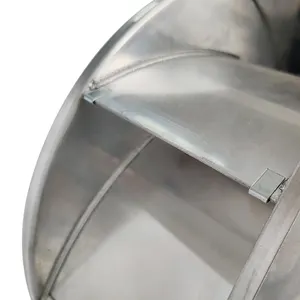 Kiron 250mm Ac Backward Curved Centrifugal Fans Aluminum Metal Blade Centrifugal Cooling Fan
