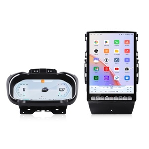 NaviHua - Actualización del Interior del Automóvil, Radio para Automóvil de 14.5 Pulgadas, Panel de Instrumentos Digital, Unidad Principal para Renault Koleos Megane 4 2016 2019 - Product Image 1