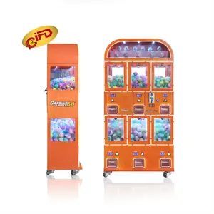 Permainan hiburan yang dioperasikan koin untuk pusat belanja besar di hiburan bola mainan kapsul Gachapon mesin penjual telur