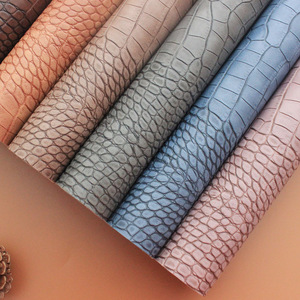 जूते बैग और सोफे के लिए फर्नीचर सजावट के लिए फर्नीचर सजावट के लिए कृत्रिम चमड़े की शीर्ष गुणवत्ता वाले pvc मगरमच्छ नकली चमड़े - Product Image 2