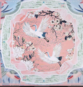 Tapis <span class=keywords><strong>de</strong></span> mahjong moderne antidérapant et insonorisant en polyester, peint à la main par Leti, options <span class=keywords><strong>de</strong></span> couleur et <span class=keywords><strong>de</strong></span> logo personnalisées, table <span class=keywords><strong>de</strong></span> mahjong pour 4 personnes - Product Image 3