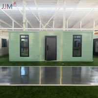 Maison préfabriquée portable pliable et étanche, livraison rapide, vente de conteneurs préfabriqués, bâtiment de bureau mobile en acier léger préfabriqué