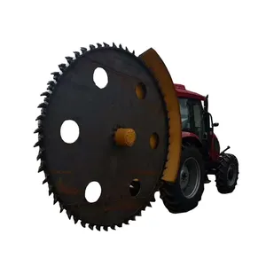 Farm machinery tractor mounted wheel saw trencher disc ditcher