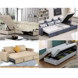 Furniture Hardware Sofa Accessories Bracket Spring Hinge Sofa Bed Mechanism Black Bed Lifting Mechanism