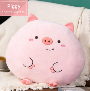 ตุ๊กตาสุนัขขนยาวสีเทาแสนนุ่ม - เบาะสัตว์เลี้ยงขนฟูสำหรับตกแต่งห้องอย่างมีเสน่ห์และเป็นของขวัญที่อบอุ่นใจ - Product Image 4