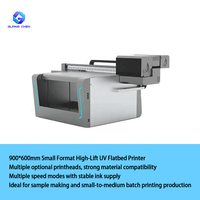 Impresora UV Plana de Alta Precisión y Alta Resolución GC-9090UV para Impresión en Metal, Acrílico y Vidrio, Altura Ajustable, Digital