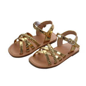 Sandalias de Cuero Genuino OEM para Bebés y Niñas - Product Image 1