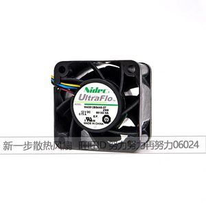 นิเด็ค อัลตร้าโฟล 40x40x28 มม. 12V DC พัดลมระบายความร้อนสำหรับโปรเซสเซอร์ 0.73A W40S12BS4A5-07 - Product Image 2