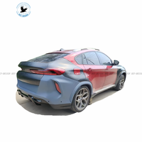 Piezas de coche faro luz trasera parachoques delantero guardabarros capó actualización bodykit para BMW X6 E71 tuning 2025 G06 X6M kit de carrocería