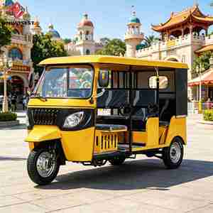 Tricycle à essence 3 roues pour l'Afrique, le Nigeria et le Ghana, moto-<span class=keywords><strong>taxi</strong></span> électrique 200cc, tricycle motorisé pour passagers, vente chaude - Product Image 2